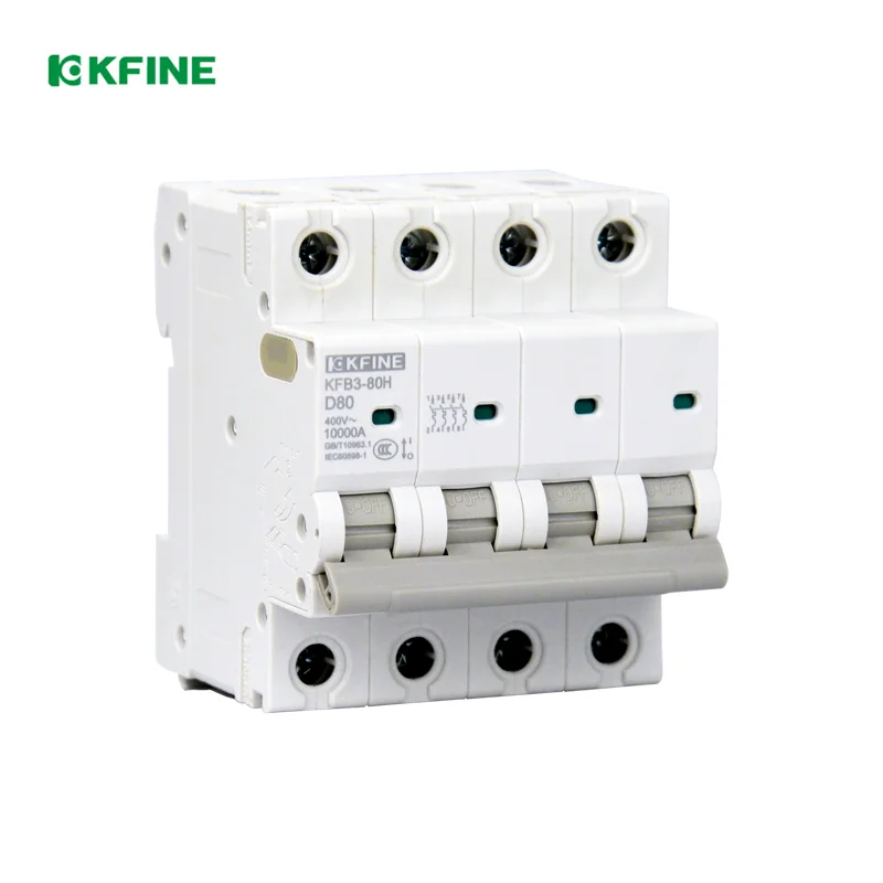 KFB3-80H/4P  MCB   Factory direct New design DAQO KFINE  air circuit breaker