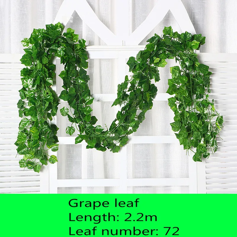 New Indoor Decorative Artificial Wall Plant Climbing Ivy Plants For Garden Ceiling Decoration