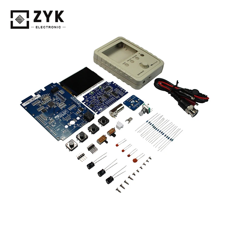 DIY электронные наборы Собранный мини DSO150 цифровой осциллограф 2 4 дюймов ЖК-дисплей с