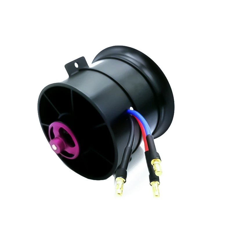 DD 70 мм EDF 11 лезвий импеллер с 3400KV RC бесщеточный мотор баланс тестирование для 4S реактивный