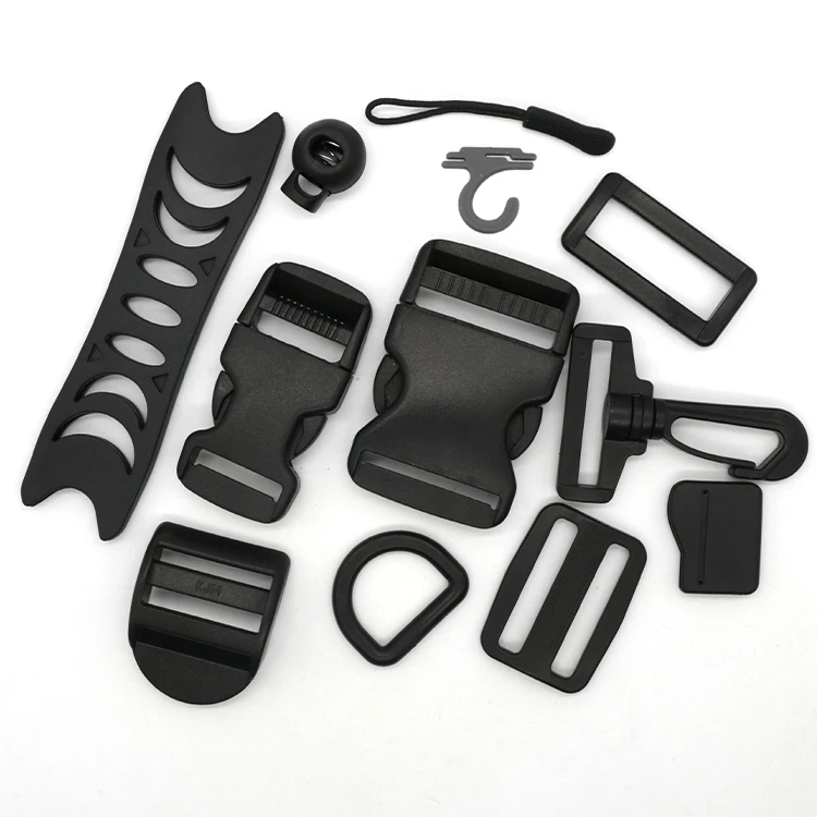 Travel Accessories Backpack Quick Strap Buckle Webbing Pom 1 Inch Recycled Plastic Mould Side Release Buckle