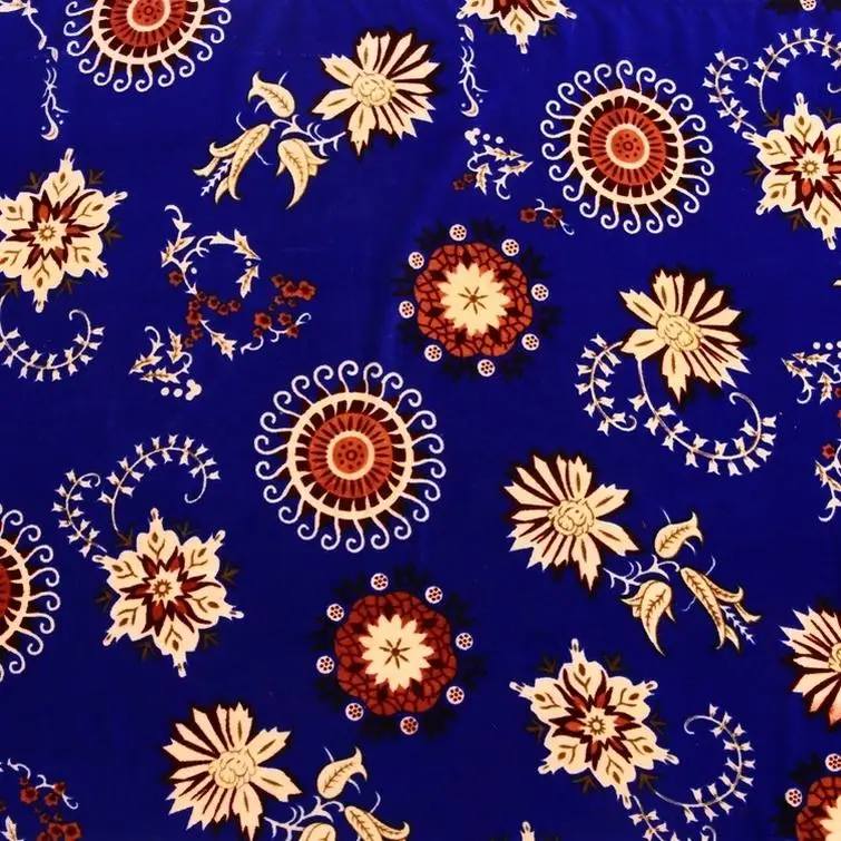 Comfortable woven korean micro velvet 5000 garment fabric printed super soft velboa 5000/9000 fabric wholesale for dress