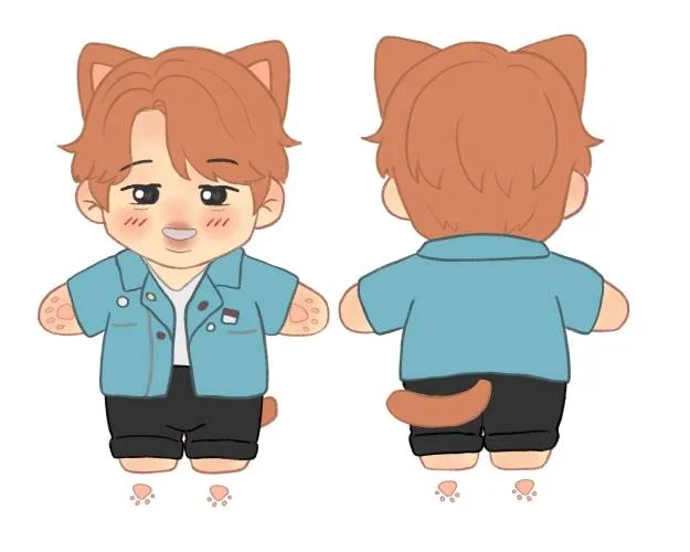 LEVIN TOYS Custom Chinese manufacturers mass produce customized idol plush kpop dolls Cartoon character Kpop idol