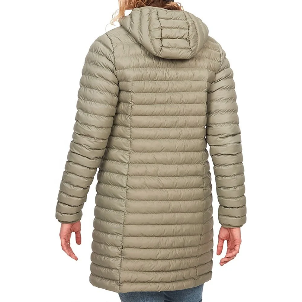 Autumn and Winter Women parka 650 fill thick long puffer down jacket new trendy Winter fashion breathable parkas coats