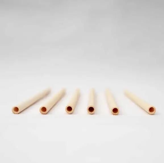 Wholesale custom logo reusable eco-friendly drinking bamboo straw