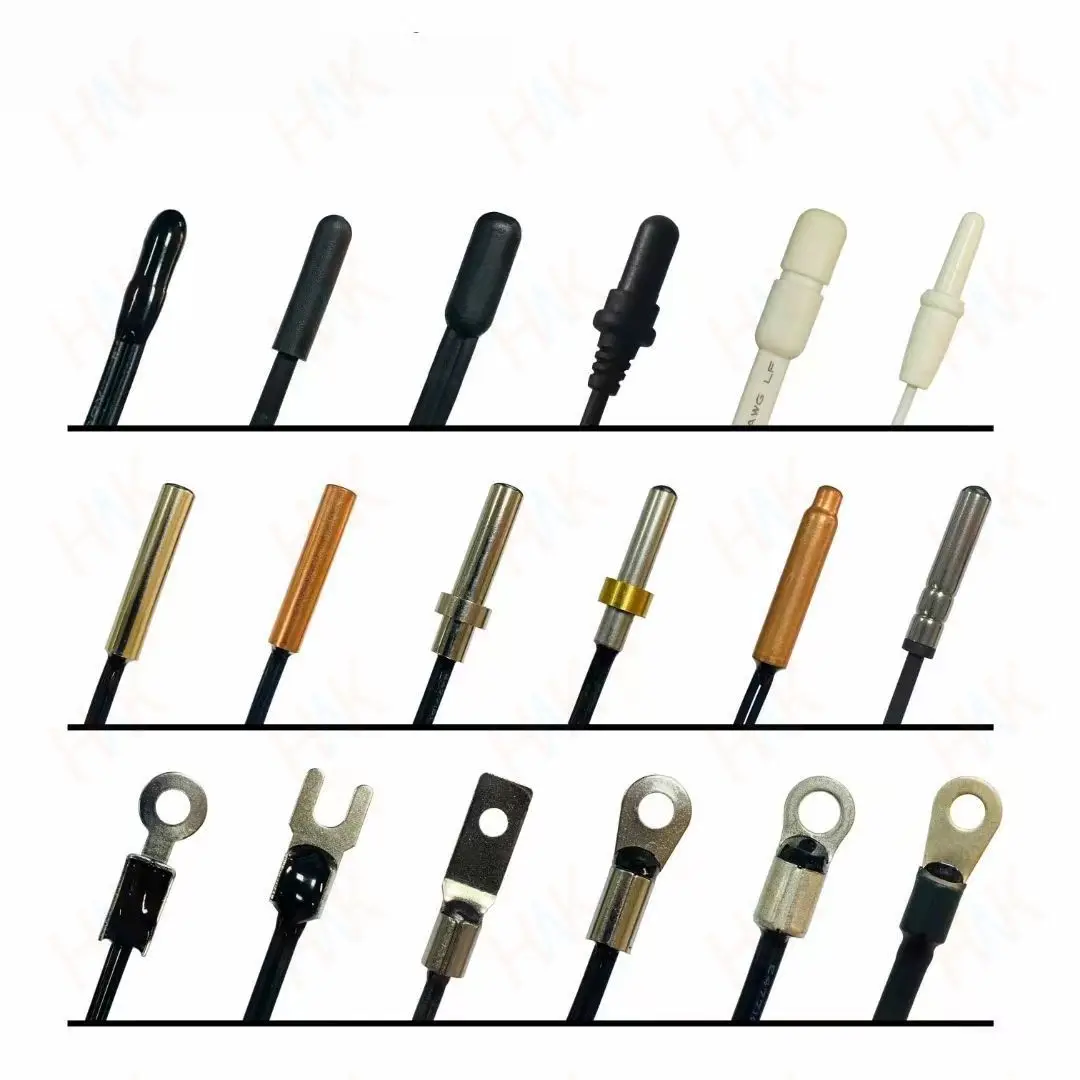 High precision custom probe shape 10k 3435 100k 3950 thermistor ntc temperature sensor