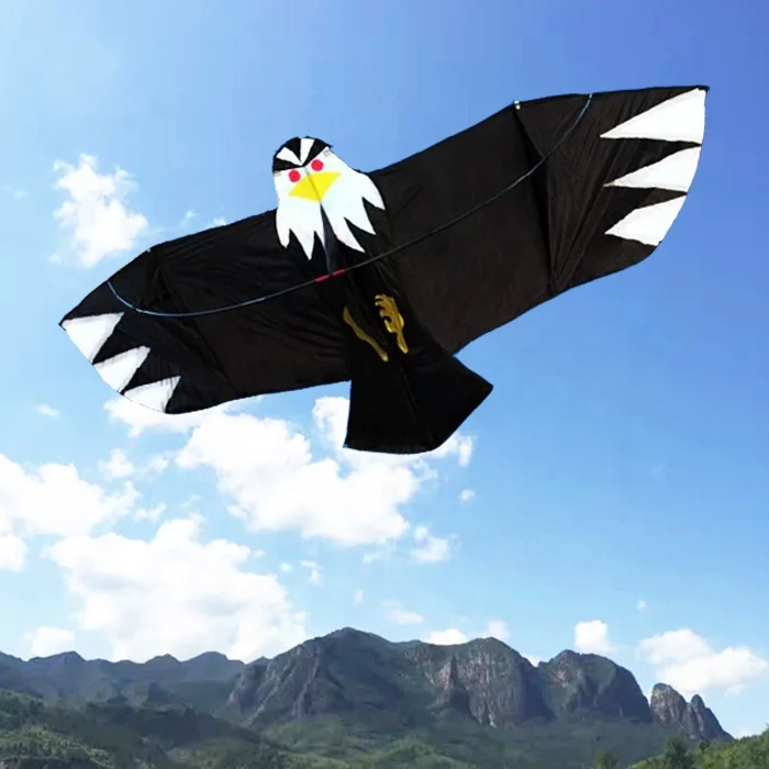 Custom Made  Bald Eagle Hawk Kite Bird Scarer From The Kite Factory