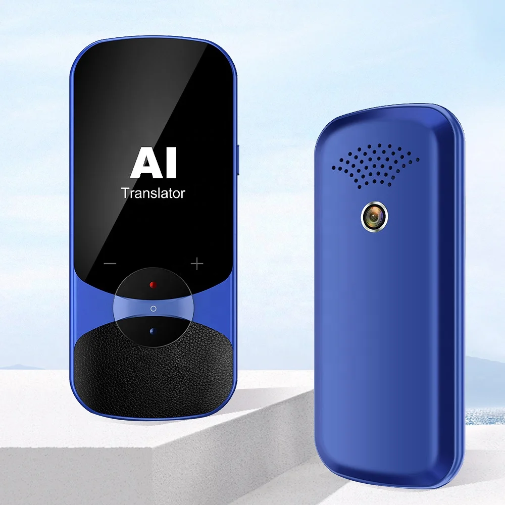 Business Travel Guiding AI Voice Translator T11 Simultaneous Translation Device 106 Languages Two Way Instant Translator Device