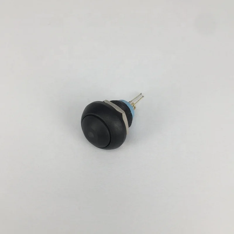 CMP Rohs 2A Waterproof IP65 Momentary Light Push Button Switch with LED Light Source Max. Voltage 36V Plastic Material