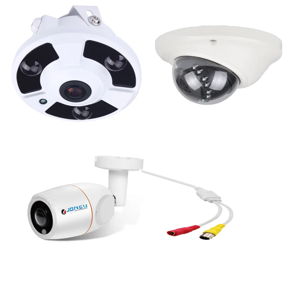 5MP Wide angle 130/180/360 degree viewing 5MP HD analog AHD cctv camera