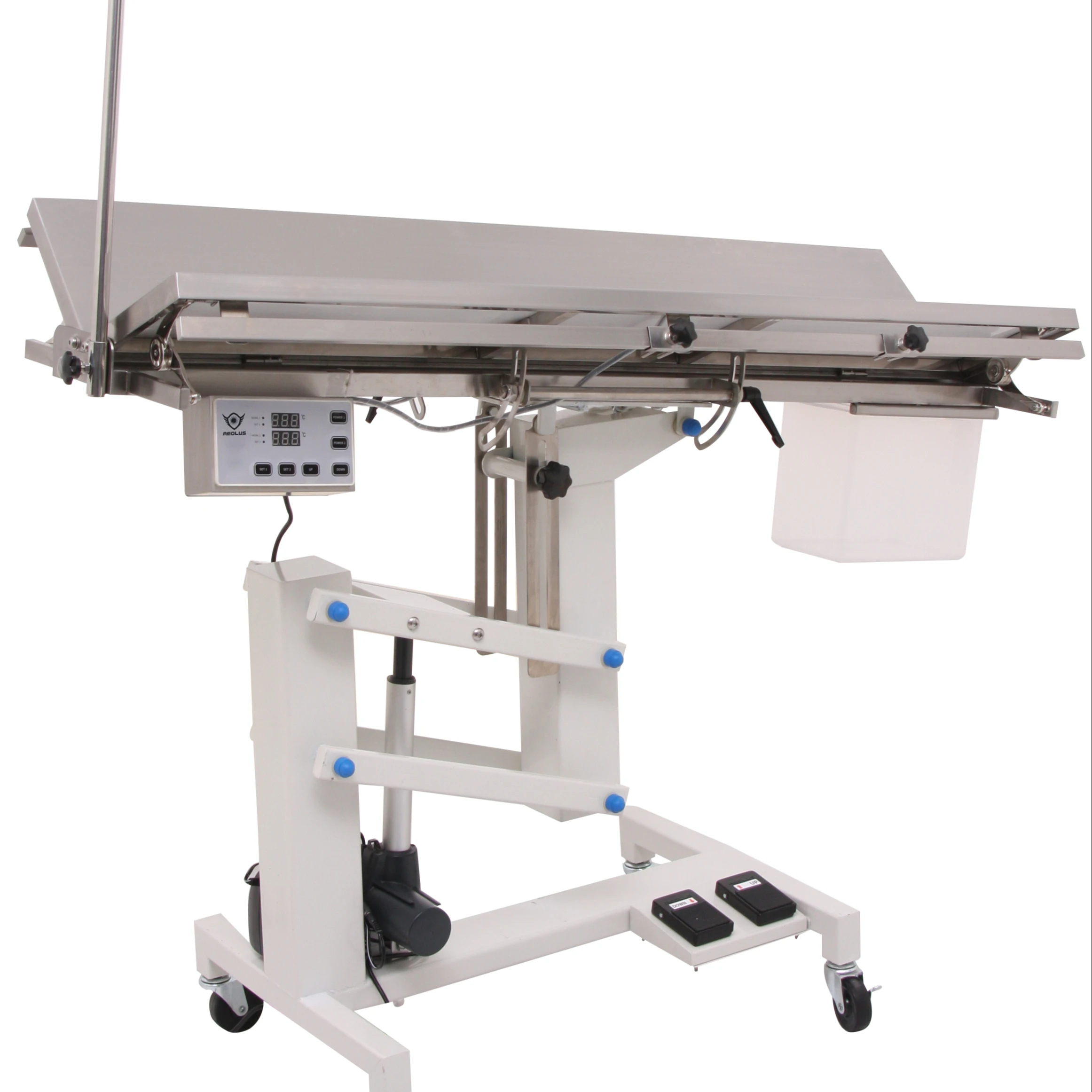 affordable pet care cheap stainless steel veterinary electric surgical table for animal hospital surgery  pet operating table
