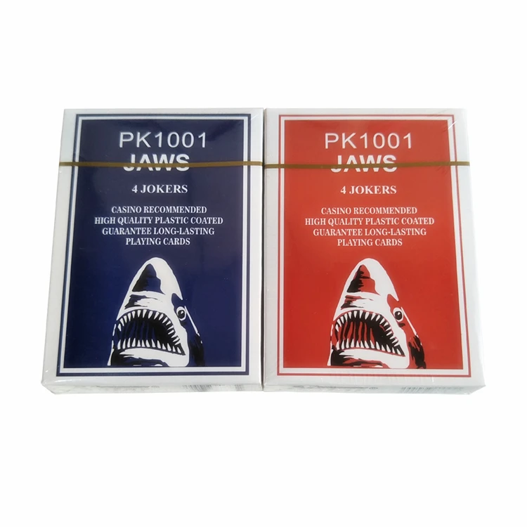 PK1001 поставка от китайского производителя стандартные дешевые бумажные игральные карты с 4 зажимами
