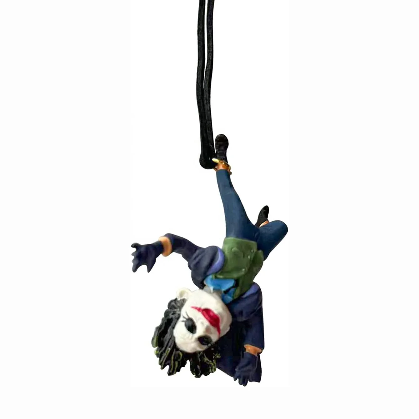 Rearview mirror accessories hang cute anime swinging decorative rear view clown car pendant pendants