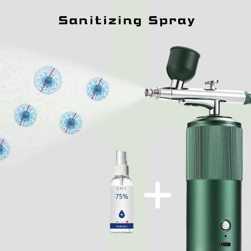 Air Brush Maquina De Tatuajes Aerografo Profesional Mini Barber Airbrush Kit With Compressors For Painting