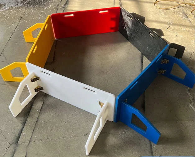 Красочный лист hdpe recycle HDPE/uhmwpe футбольная доска