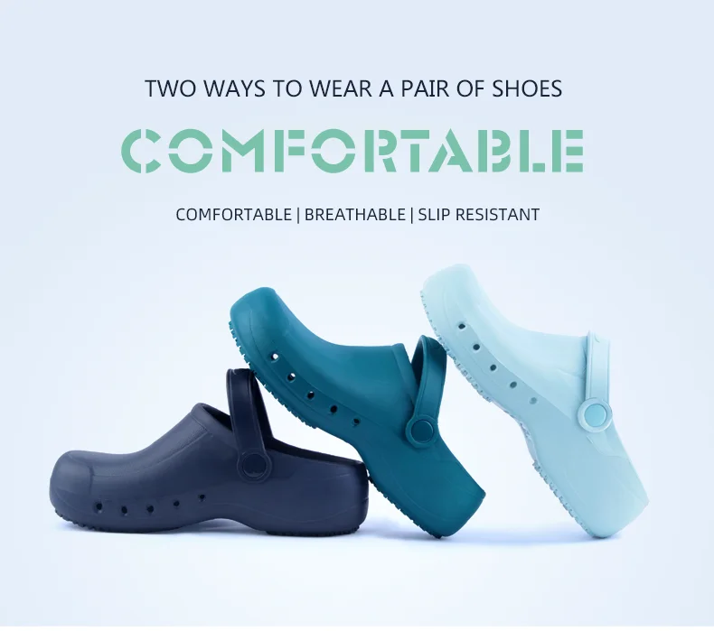 Сандалии ANNO из ЭВА для дома и улицы, босоножки для доктора, медсестры, шеф-повара, защитные Сабо