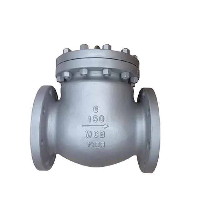 ANSI Cast Steel WCB RF Flange 8 Inch Swing Check Valve