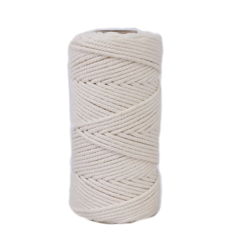 
2021 Cotton Decorative Wholesale Cotton Braided Rope For Kniting 