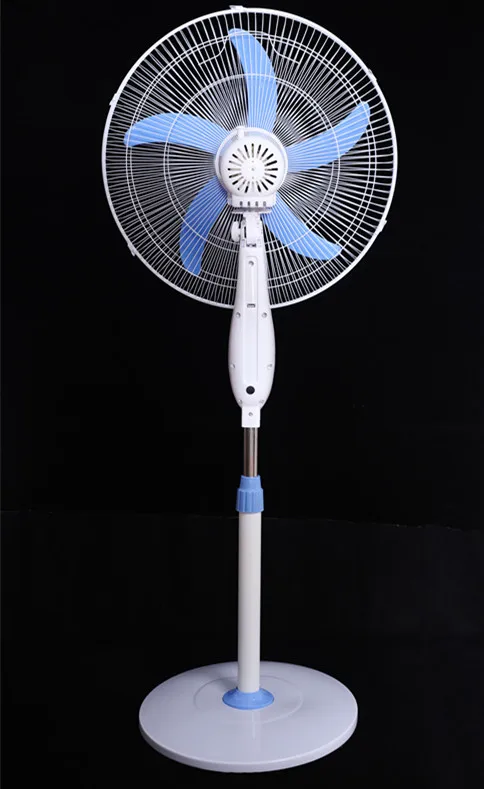 Wholesale price solar pedestal fan DC12V stand fan with 60 minutes timer 16 inch 18 inch USB DC stand fan