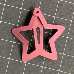Colorful solid Stars Shaped Small Exquisite Metal Hair Clips for Baby