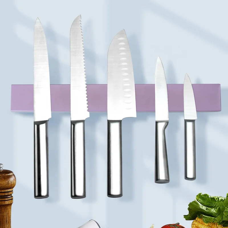 10 / 16 inch stainless steel knife holder magnetic knife rack set