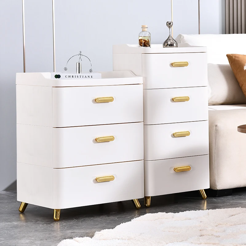 8001-2 Hot sale custom plastic baby bedroom 2 layers chest of drawers storage cabinet