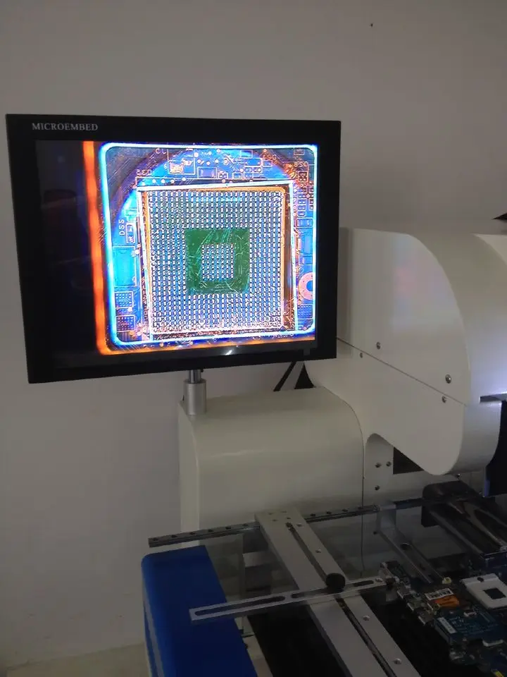 WDS800A BGA  Rework Station  chip  Motherboard Repair 3 heaters other welding equipment with automatic optical alignment system