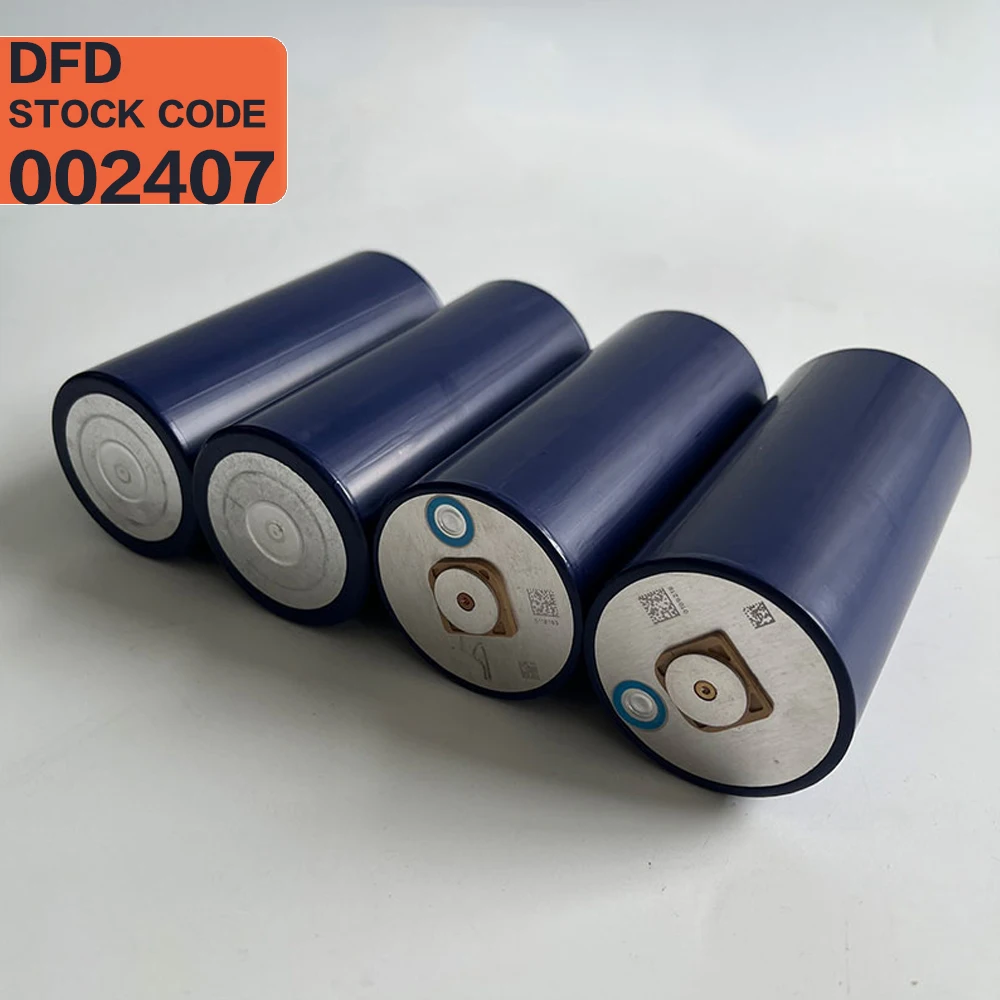 DFD Grade Cylindrical 3.2V Lithium Battery 46.5Ah 50Ah LIFEPO4 Pack 6V Voltage Car Audio Solar Energy System LFP Cell Golf Carts