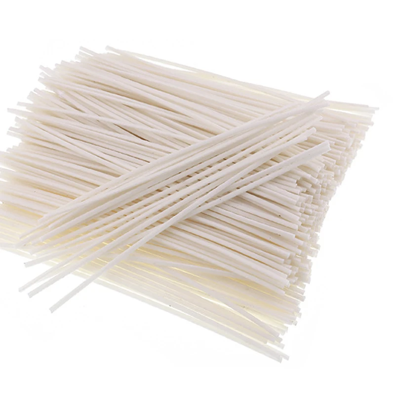 Wholesale 2024 Cotton Fiber Candle Accessories 15Cm Eco-Friendly Smokeless Candle Wick With Wick Sustainer