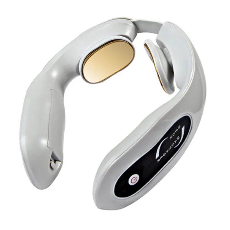 Portable cervical massager, full body electric hot compress, pulse shoulder and neck massager, household neck protector