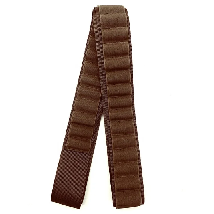 High Quality Nylon Adjustable Strap Plastic Buckle Buttstock Hunting Shooting equitment  Ammo Bag