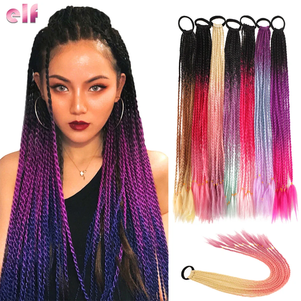 Pre - Stretched Braiding Hair Perm Jumbo Braids Synthetic Hair Extensions Easy braid Hair