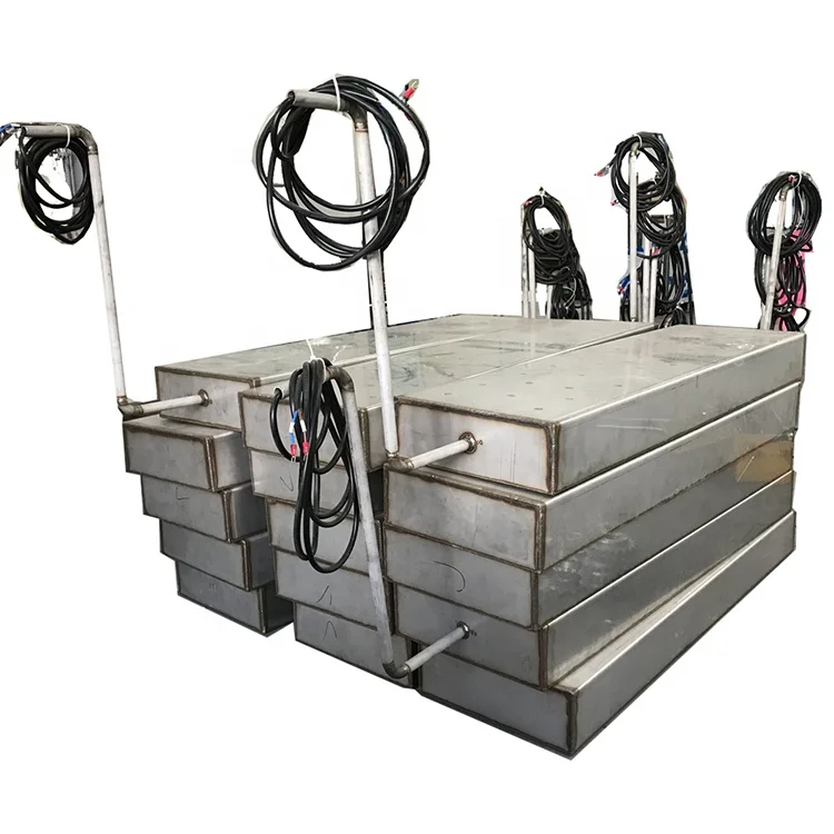 SUS304/316L вход волна вибрационная пластина коробка для промышленной глубокой очистки с ультразвуковым генератором настраиваемый