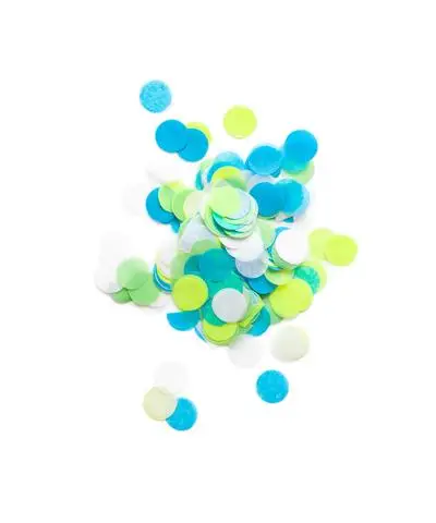 2022 New Arrival Mini Paper Confetti Filler Round Confetti for Confetti Machine