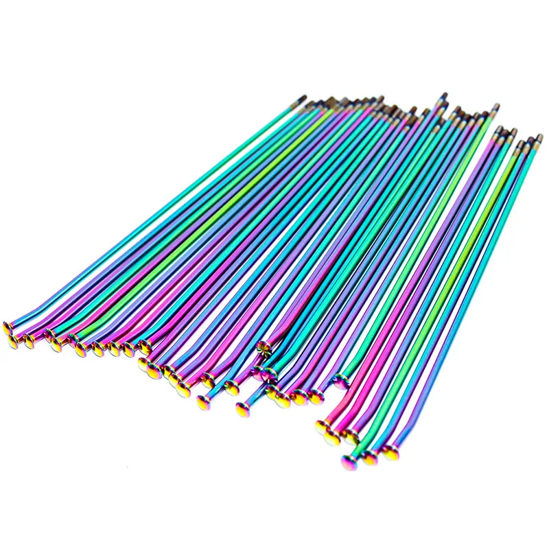 High Quality Rainbow Mountain Bike Titanium Spokes Bmx Spoke Wheel Bike