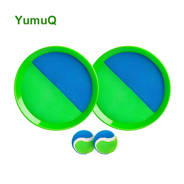 YumuQ Flying Disc High Quality Plastic Kiwi Shape Safety Outdoor Family Toss And Catch Ball Sports Toy Game Set