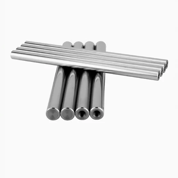 High precision optical shaft diameter 12 plus hard chrome rod inner teeth guide shaft inner thread support rod bearing steel