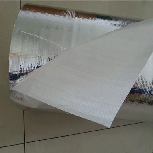 Factory Waterproof Silver color Aluminum Metallic Non-woven pet Film Embossed Metalized Nonwoven Fabric