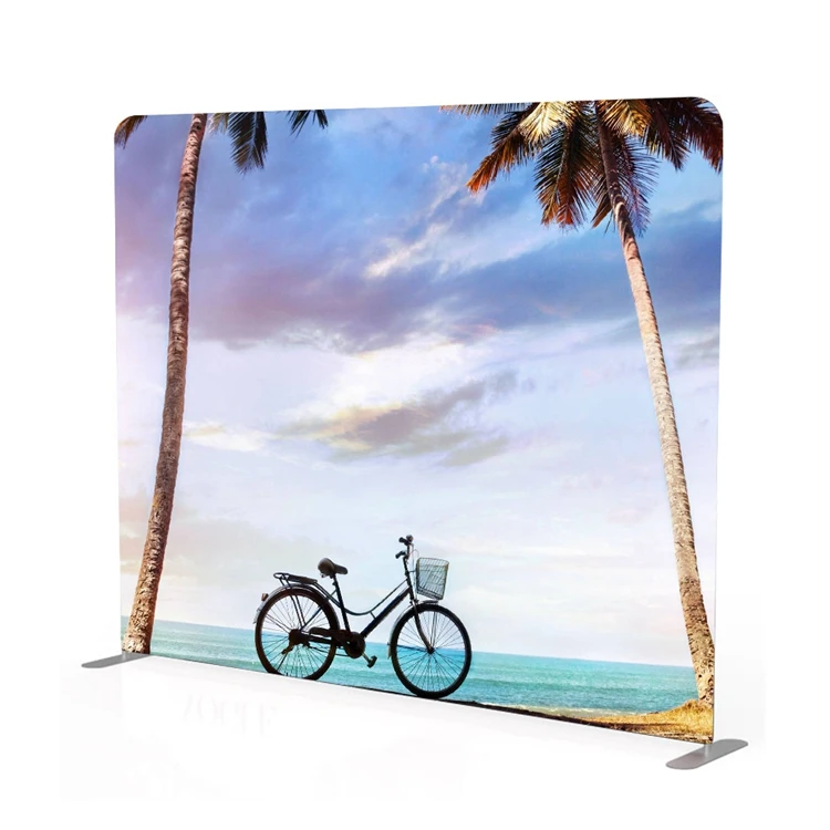 Fashion Photo booth Design Print Straight Pillow Case Backdrop with Frame stand for photography Background