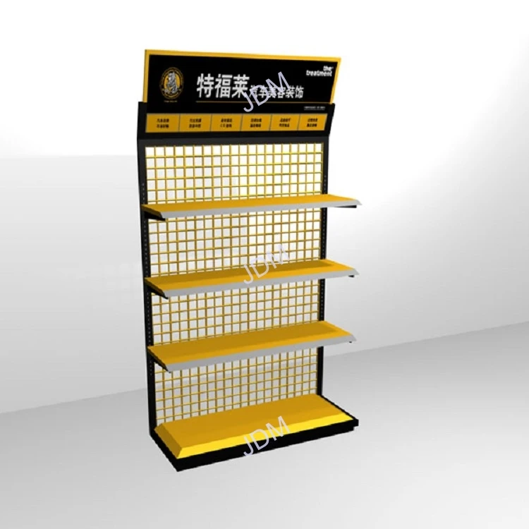 OEM engine oil showing stand racks For Store Decorative Floor Car Oil Racks Display Goods Iron Rack Shelf