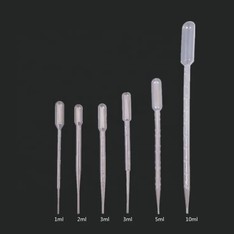 Other lab supplies1ml 2ml 3ml 5ml 10ml bulk pack laboratory disposable plastic graduated transfer pasteur pipette