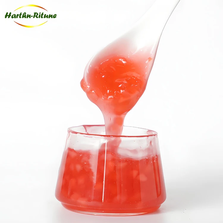 Superior Quality Wholesale Suppliers OEM Peach Flavor Fruit Jam Honey Peach Jam in Bag or Drum Packaging China