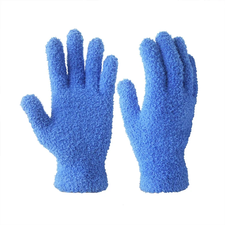 Wholesale Custom logo Cheap Microfiber Car Wheel Wash Cleaning Gloves for gifts