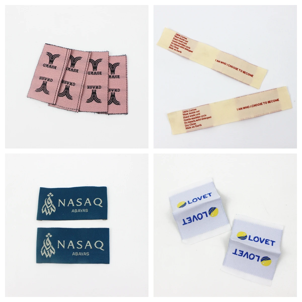  Luxury Custom Polyester  Fabric Neck label Woven Brand Labels for Garment Tags Woven Sewing Label.jpg