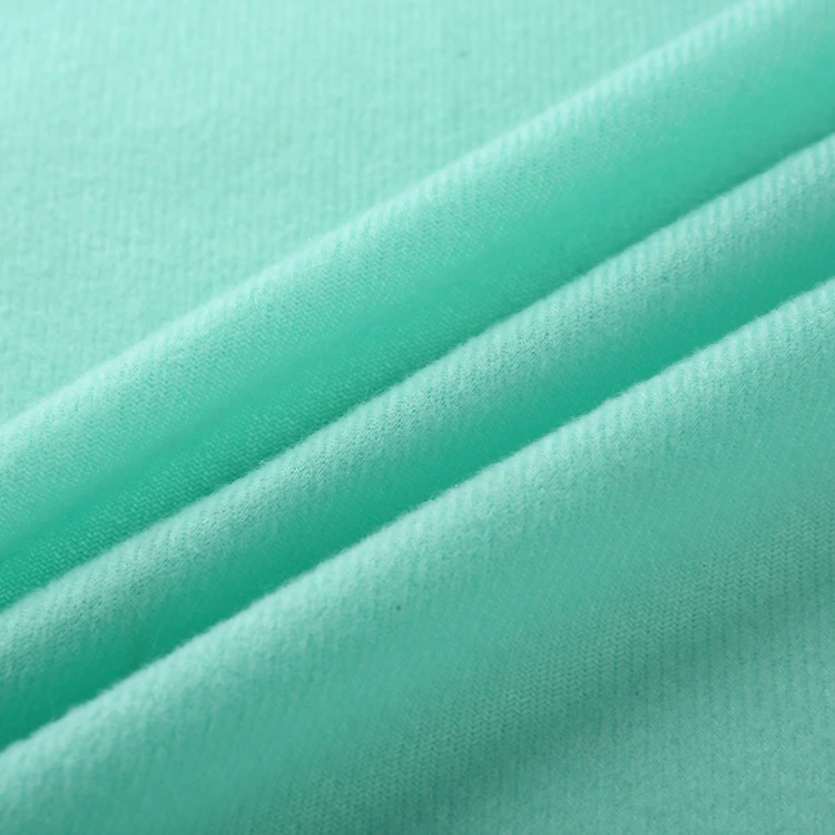 
Great Soft Warp Knit Loop Fabric Soft Brushed Tricot Fabric for Cloth Lining 