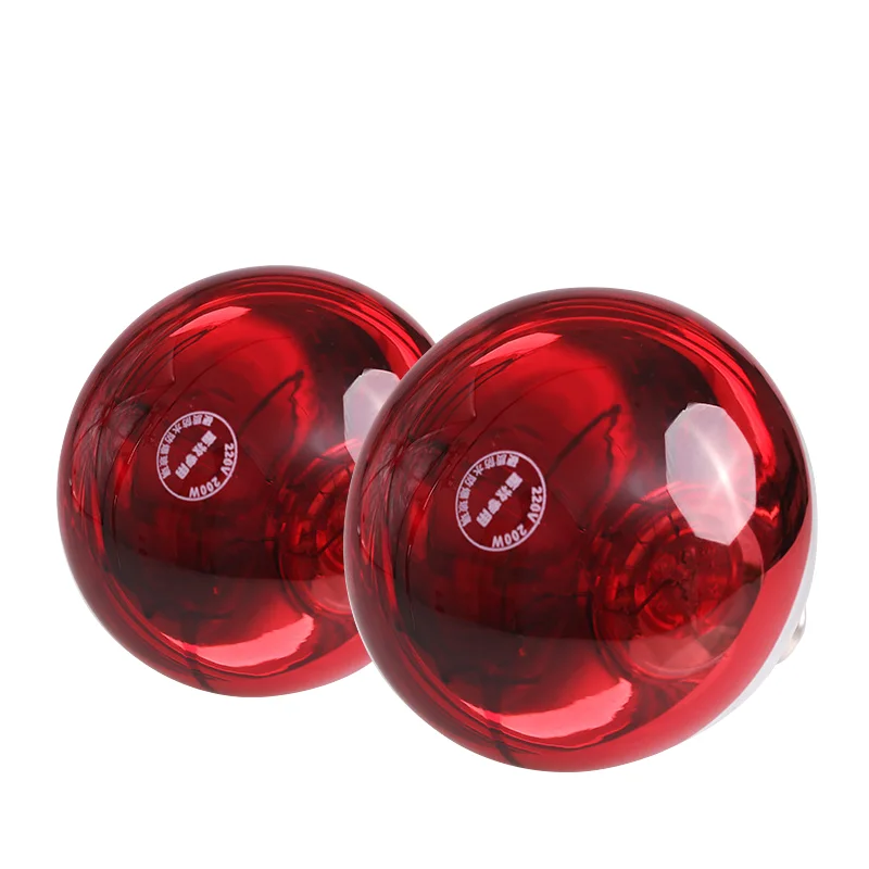 Long Lifetime Heat Lamp Flood Light Bulb Infrared Lamp Chicken Pig Pet Heating Lamp