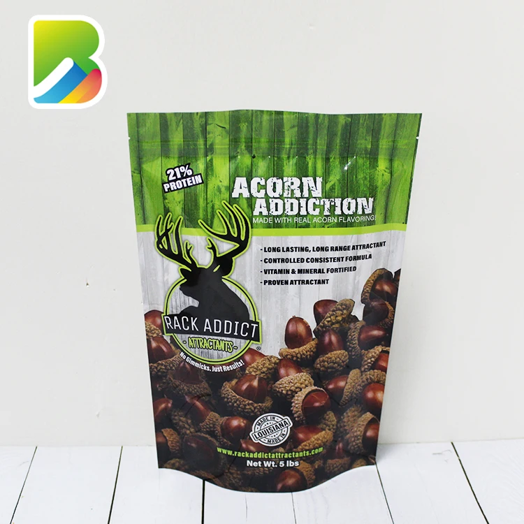 Private Label Poly Plastic For Dried Mango Seaweed Pe Fertilizer Dust Oem Dry Beans Grains Packaging Bag