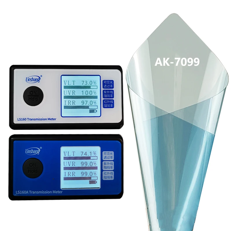 AK-7099 1.52M*30M 4Mil Safety Film Security High Definition Heat Insulation Car Window Film