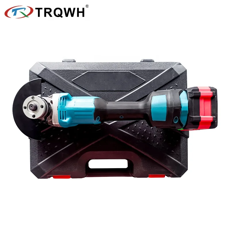 TRQWH Lithium Battery new design variable speed cordless electric angle grinder