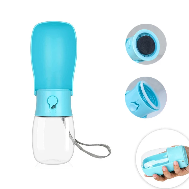 Portable Water Bottle Travel Pet Drinker Leakproof Dog Bowl Food Containers Dog Accessories For Dogs Puppy Drinking Bottle